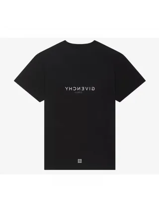 Givenchy Tişört Reverse Siyah