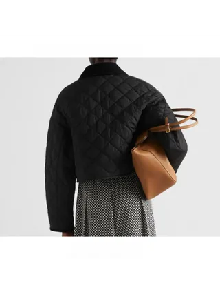 Prada Crop Mont Siyah