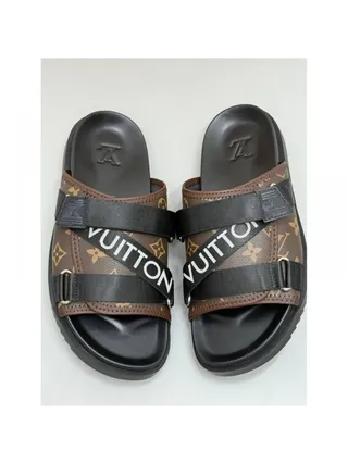 Louis Vuitton Terlik Kahverengi