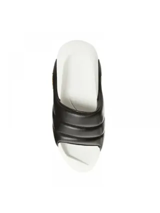 Balmain Terlik Siyah-Beyaz