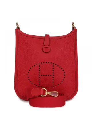 Hermes Çanta Evelyne 23 Kırmızı