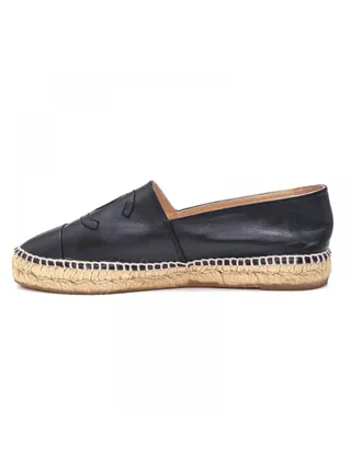 Chanel Ayakkabı Espadrilles Siyah