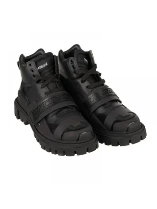 Dolce Gabbana Trekking Sneaker Bot Siyah