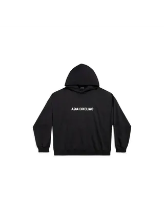 Balenciaga Sweatshirt Mirror Siyah