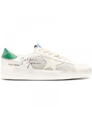 Golden Goose Ayakkabı Stardan Beyaz