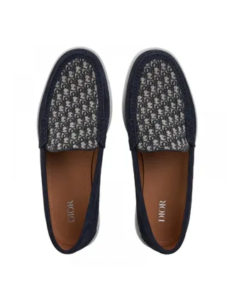 Dior Ayakkabı Granville Loafers Lacivert