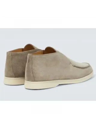Loro Piana Ayakkabı Open Walk Chukka  Bej