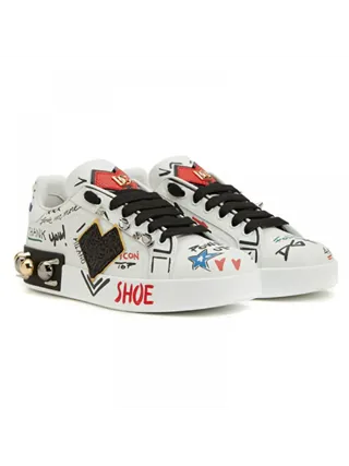 Dolce Gabbana Ayakkabı Portofino Sneakers Beyaz