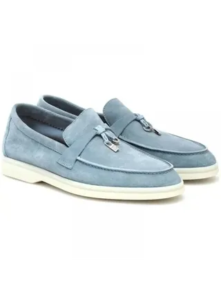 Loro Piana Ayakkabı Loafer Mavi