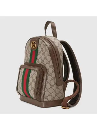 Gucci Çanta Ophidia GG Small Kahverengi