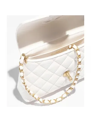 Chanel Çanta Small Flap Beyaz