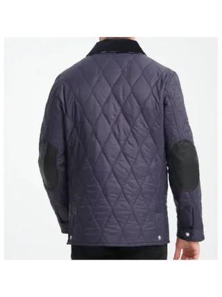 Burberry London Kapitone Mont Lacivert