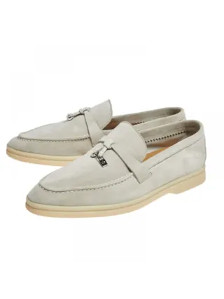 Loro Piana Ayakkabı Loafer Gri
