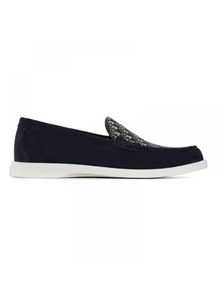 Dior Ayakkabı Granville Loafers Lacivert