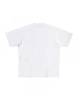 Balenciaga Tişört Caps Beyaz