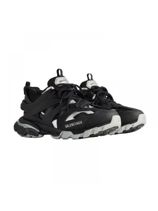 Balenciaga Ayakkabı Track Siyah-Silver