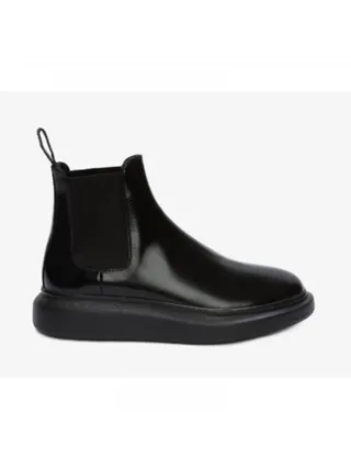 Alexander McQueen Hybrid Chelsea Bot Siyah