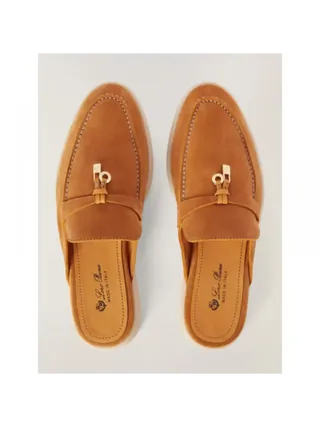 Loro Piana Terlik Loafer Kahverengi