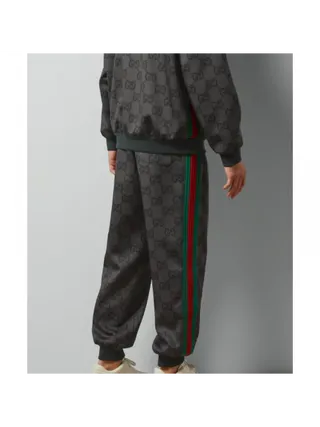 Gucci Jumbo GG Eşofman Takımı Gri