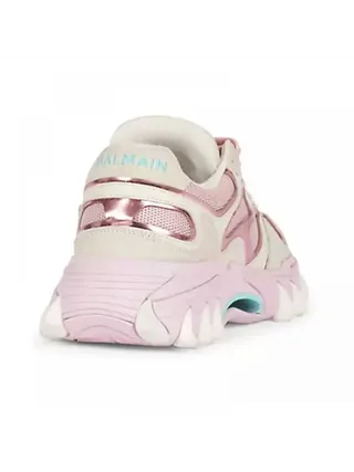 Balmain Ayakkabı B-East Sneakers Blanc rose
