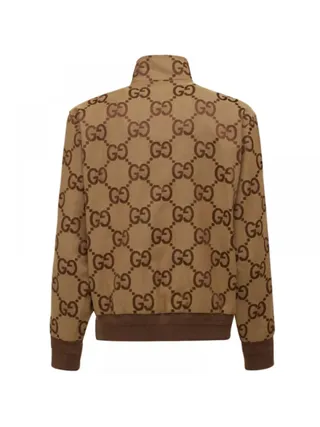 Gucci Jumbo GG Canvas Ceket Bej