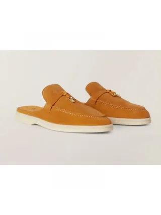 Loro Piana Terlik Loafer Kahverengi