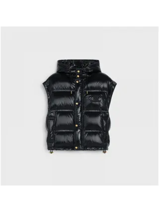 Celine Mont Cropped Triomphe  Siyah