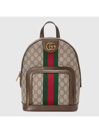 Gucci Çanta Ophidia GG Small Kahverengi