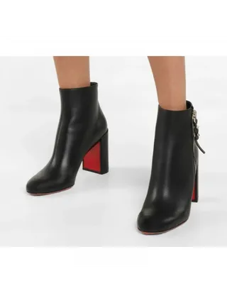 Christian Louboutin Ziptotal Bot Siyah