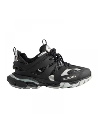 Balenciaga Ayakkabı Track Siyah-Silver