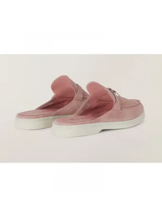 Loro Piana Terlik Loafer Pembe