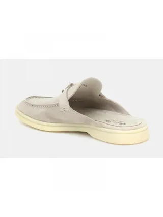 Loro Piana Terlik Babouche Charms Walk Gri