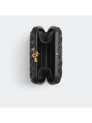 Bottega Veneta Çanta Knot Minaudiere Siyah