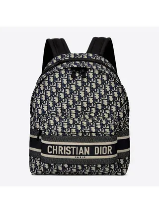 Dior Çanta Diortravel Backpack Lacivert