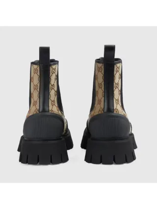 Gucci Bot GG Ankle Bej