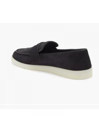 Prada Ayakkabı Süet Loafer Siyah