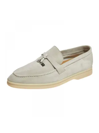 Loro Piana Ayakkabı Loafer Gri