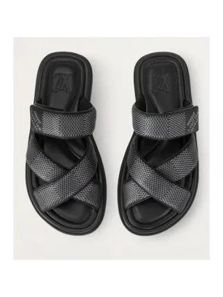 Louis Vuitton Terlik Venice Siyah