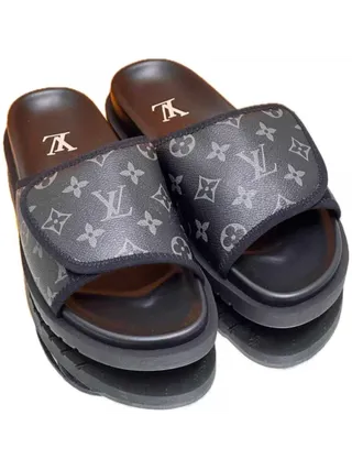 Louis Vuitton Terlik Monogram Siyah