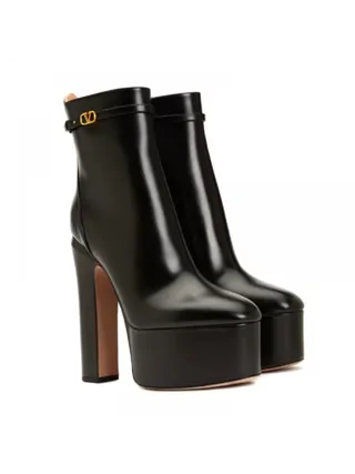 Valentino Bot VLogo Siyah