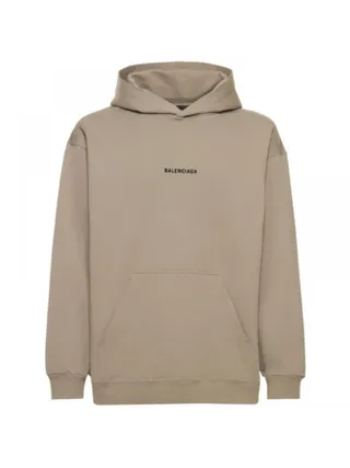 Balenciaga Sweatshirt Back Bej