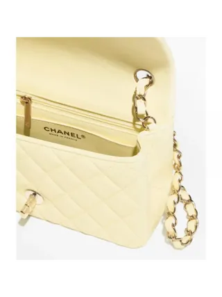 Chanel Çanta Mini Classic Sarı