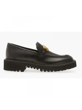 Valentino Ayakkabı VLogo Loafer Siyah