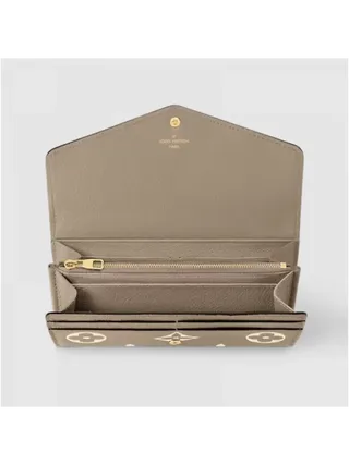 Louis Vuitton Cüzdan Sarah Krem Rengi