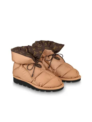 Louis Vuitton Bot Pillow Comfort Ankle Bej