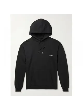 Celine Sweatshirt Hoodie Siyah
