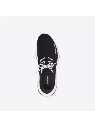 Balenciaga Ayakkabı Speed Lace Up Siyah