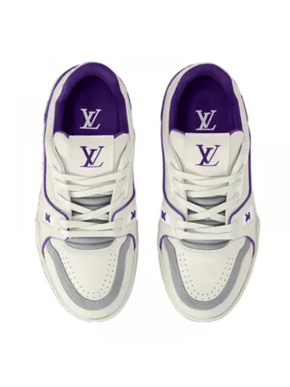 Louis Vuitton Ayakkabı Trainer Sneaker Mor