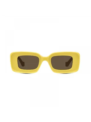 Loewe Gözlük Rectangular LW 40101I Sarı