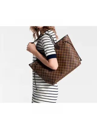 Louis Vuitton Çanta Neverfull MM Kahverengi